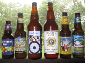 A six pack of summer brews