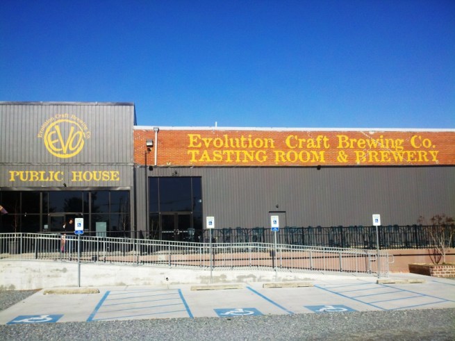 Evolution Brewing Company front
