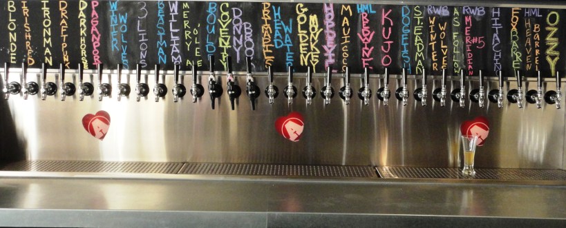 Columbia Ale House Taps