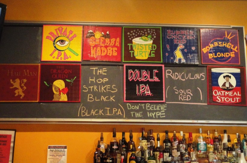 Franklins Beer Board