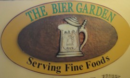 The Bier Garden Sign