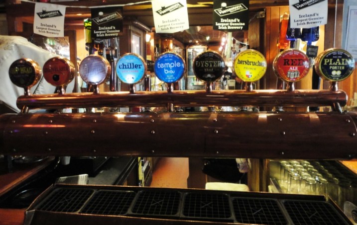 Porterhouse Brewing Company Beer Taps