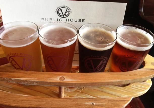 Evo Craft Brewing Co Sampler