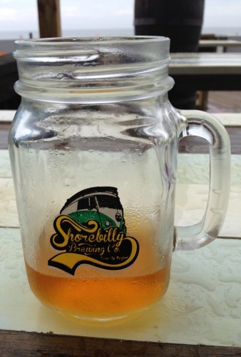 Shorebilly Brewing Company pint glass