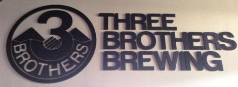 Three Brothers Brewing Company sign