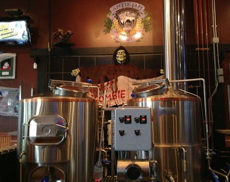 Antietem Brewery tanks