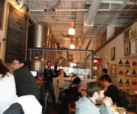 Bellwoods Brewery Interior