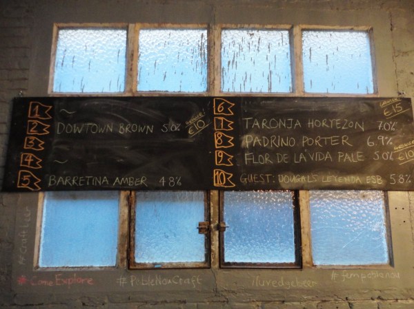 Edge Brewing Chalkboard