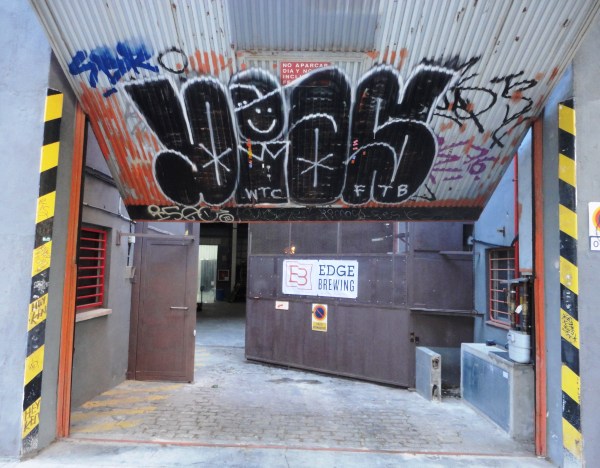 Edge Brewing Front Entrance