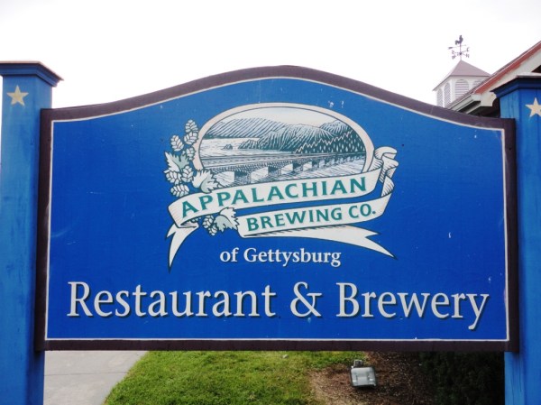 Appalachian Brewing Company sign