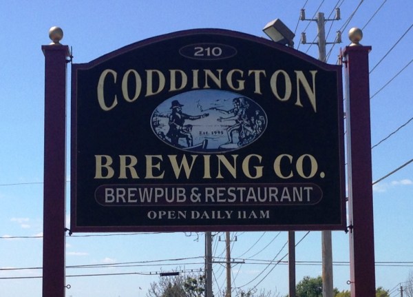 Coddington Brewing Company sign