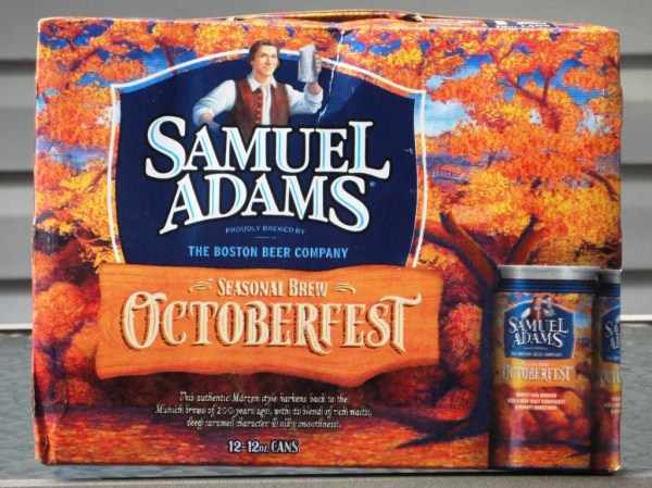 Sam Adams Octoberfest cans