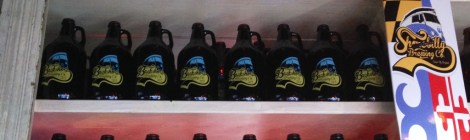 Backshore Brewing Company growlers