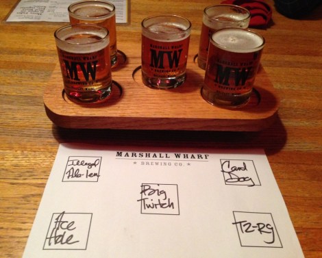 Marshall Wharf Sampler at Three Tides