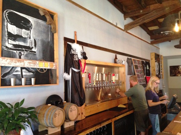 Angry Chair Brewing bar