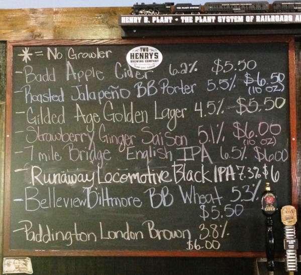Two Henrys Chalkboard