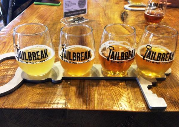 Jailbreak Brewing Company sampler2