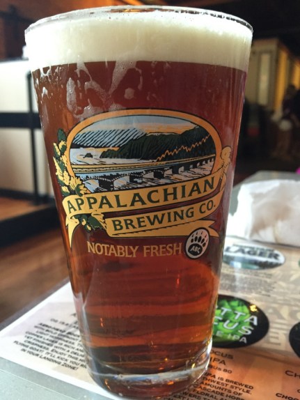Appalachian Brewing Company pint