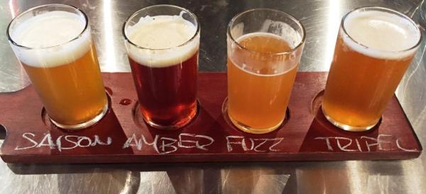 J Wakefield Brewing Flight 2