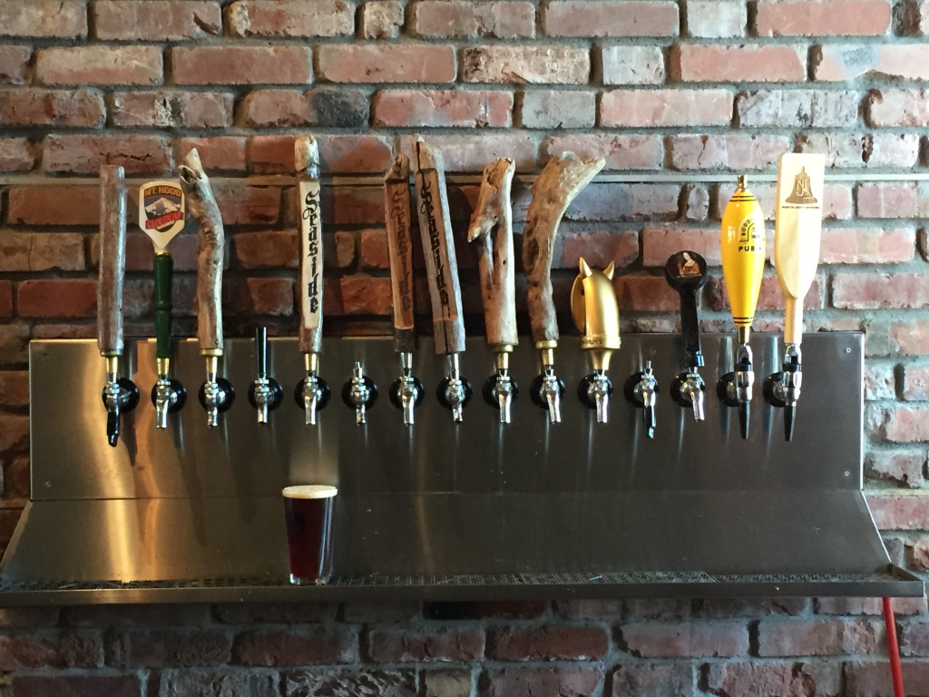 Seaside Brewing Company taps