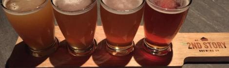 2nd Story Brewing Company sampler