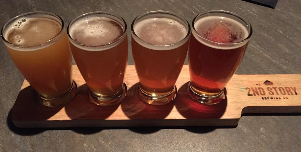 2nd Story Brewing Company sampler