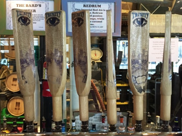 Trinty Brewhouse taps