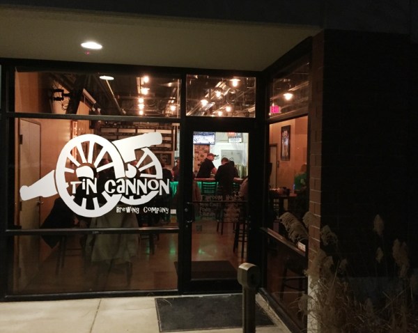 Tin Cannon Brewing Company front