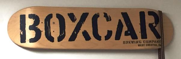 Boxcar Brewing Company Sign