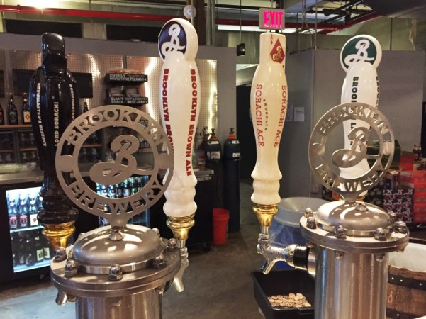 Brooklyn Brewery taps