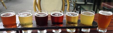 Three Brewers sampler rack