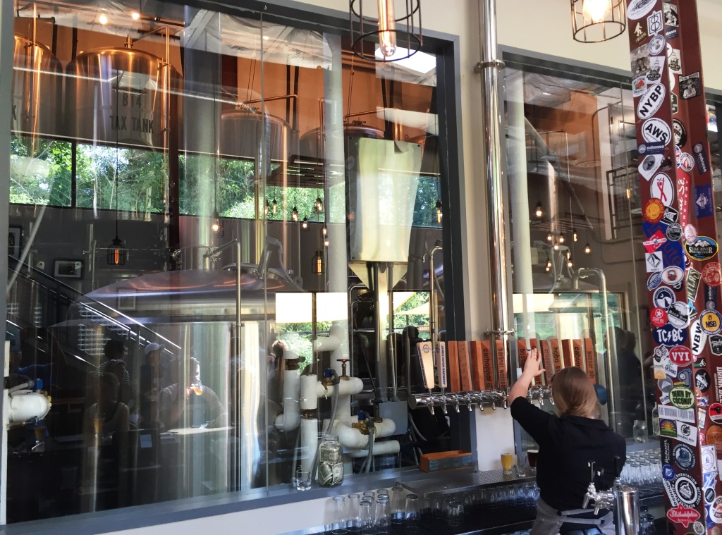 Caboose Brewing Company taps1