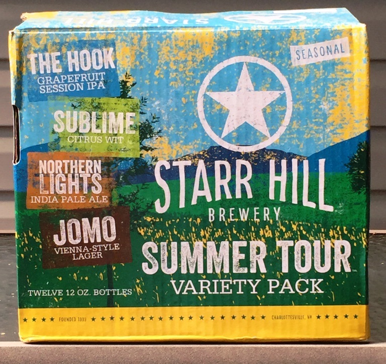 Starr Hill Brewery Summer Tour Variety Pack