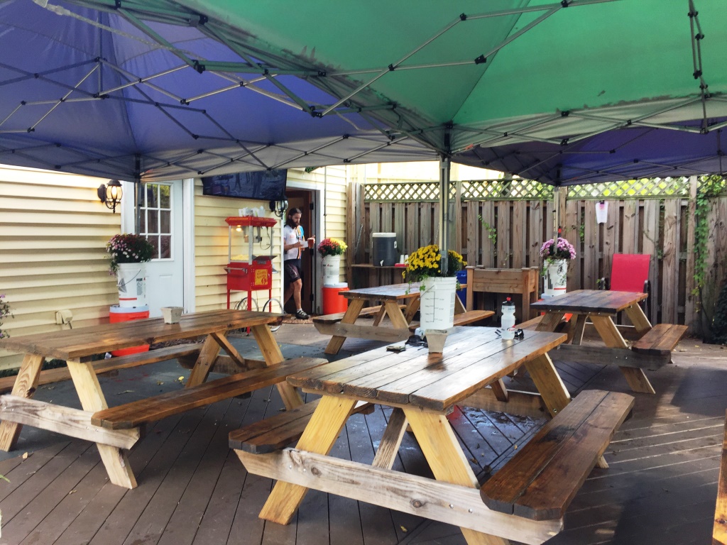 Black Walnut Brewery biergarten