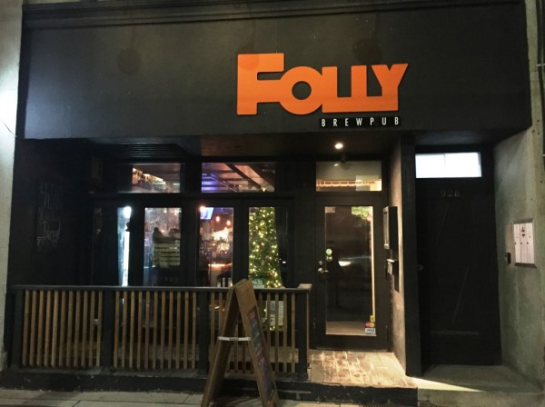 Folly Brewpub front