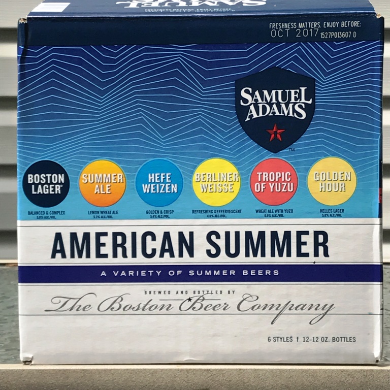 Sam Adams Summer 12-Pack 2017